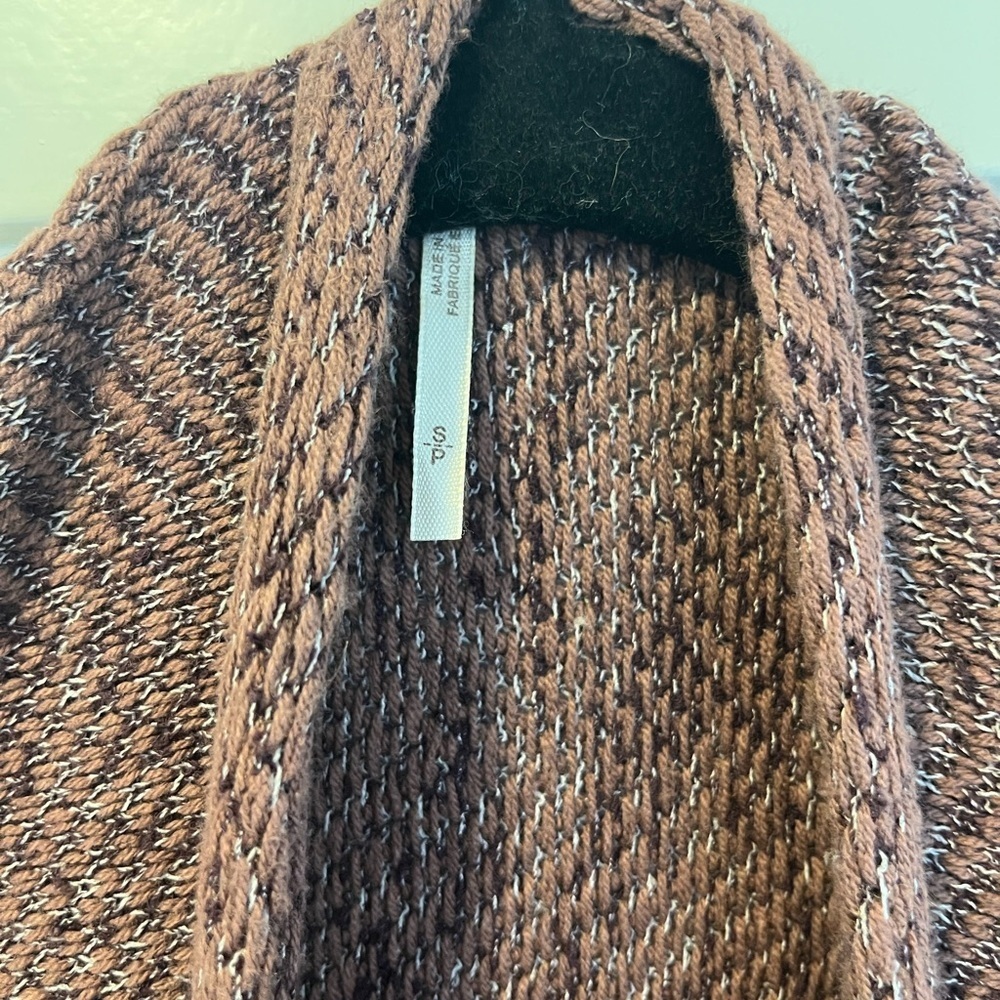 Free People Brown Chunky Knit Cardigan - Picture 7 of 8